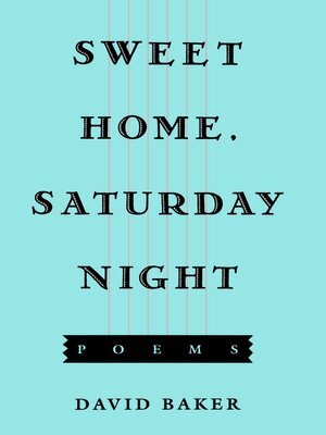 cover image of Sweet Home, Saturday Night